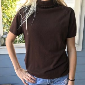 Brown Turtleneck